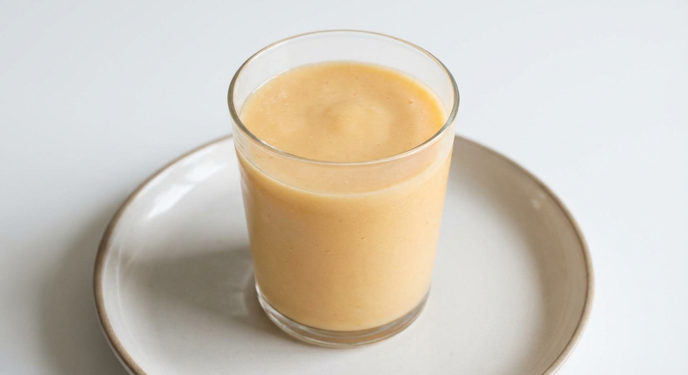 Brzoskwiniowe smoothie z imbirem i miodem