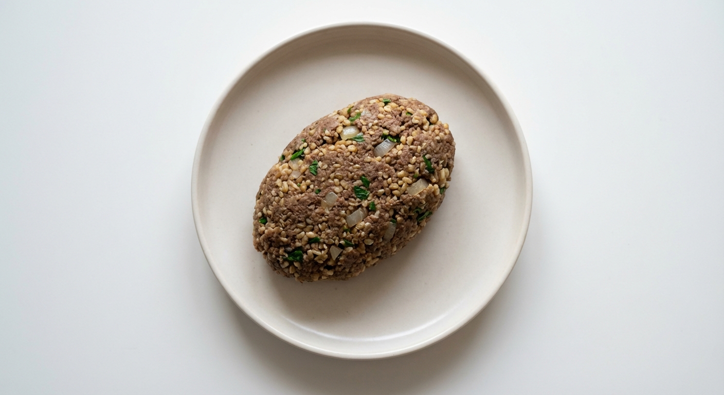 Kibbeh z Bulguru i Wołowiny