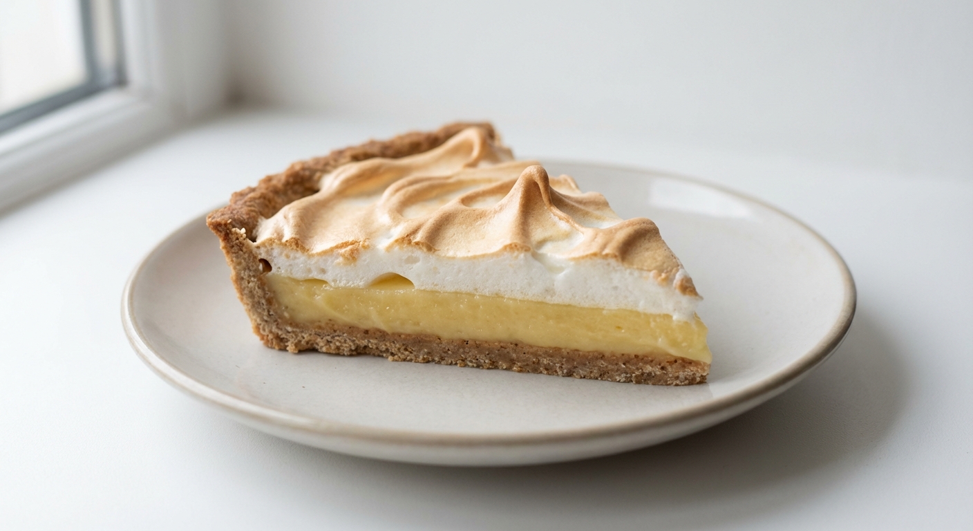 Tarta Cytrynowa z Miodową Bezą