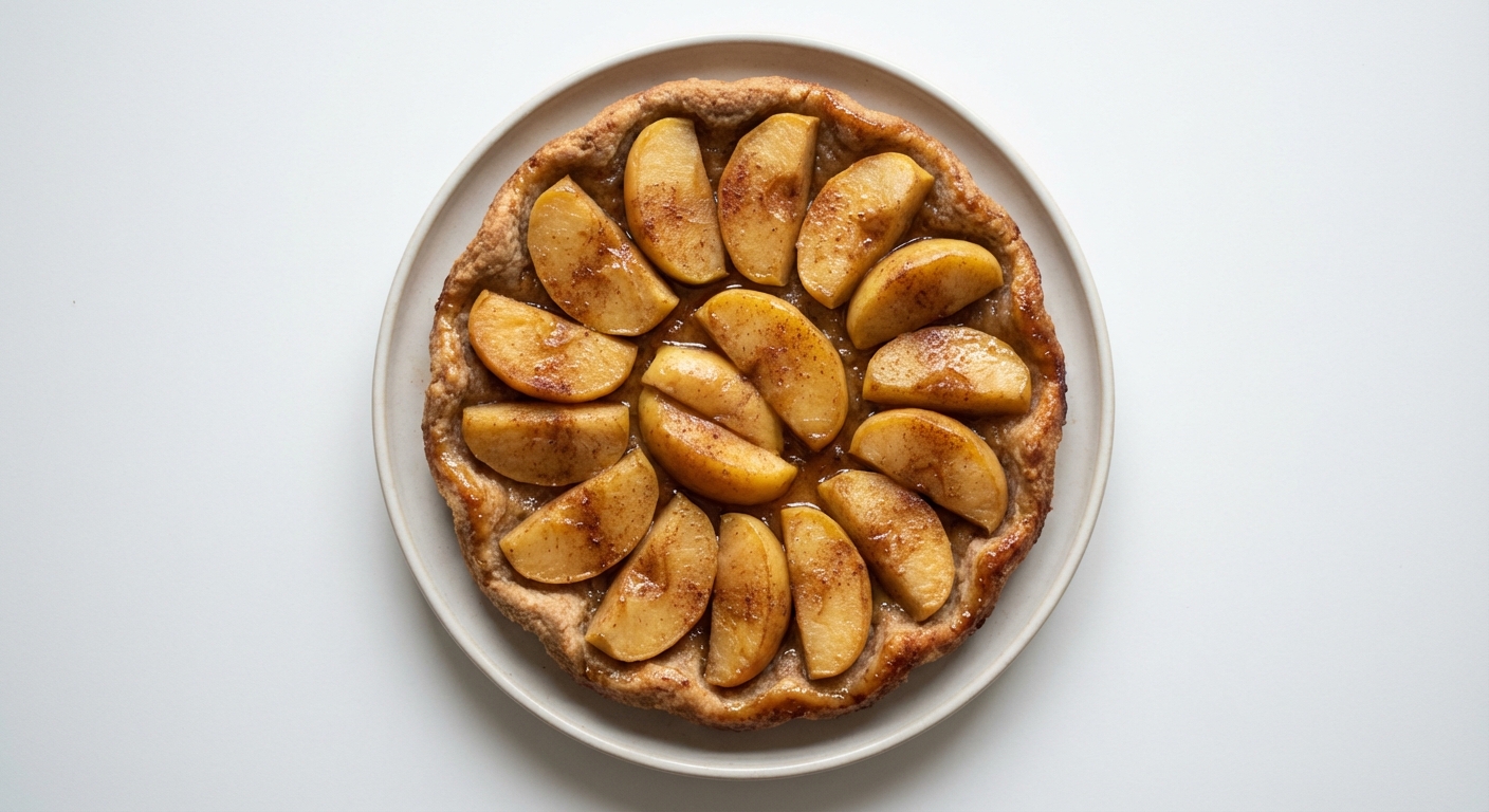 Tarta Tatin z Jabłkami i Miodem