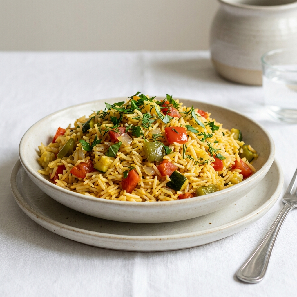 Ryż Basmati z Warzywami i Ziołami