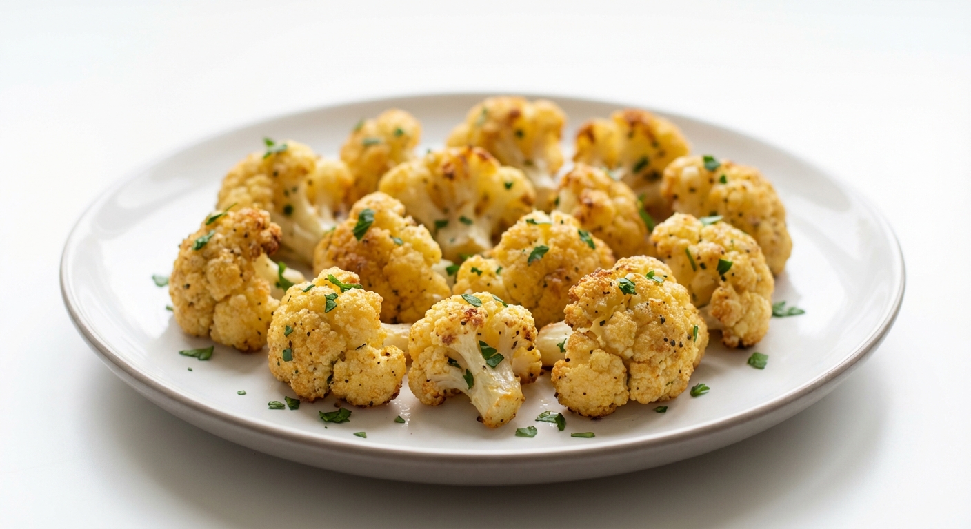 Kalafiorowe Nuggetsy Pieczone z Pietruszką