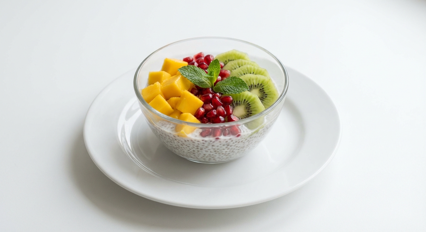 Chia z Mango, Kiwi i Granatem