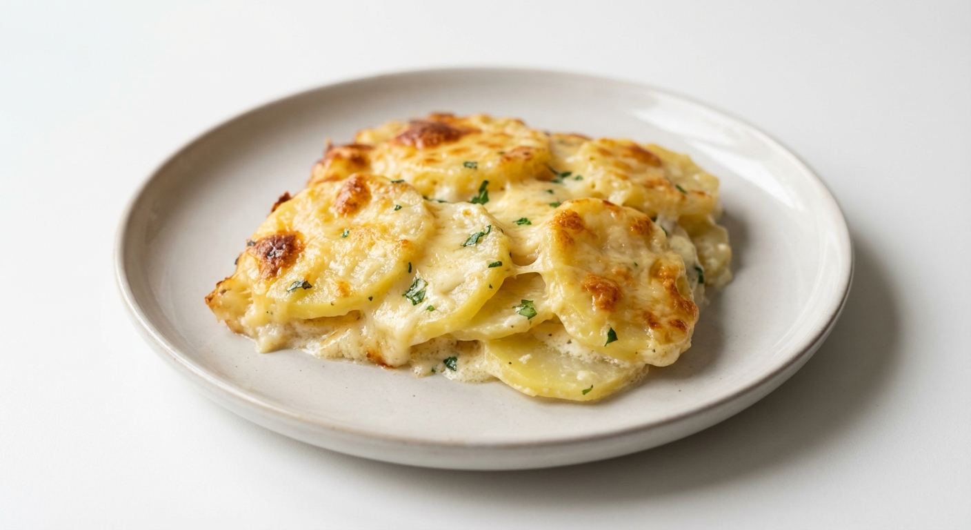 Ziemniaki Gratinowane z Gruyere i Jogurtem