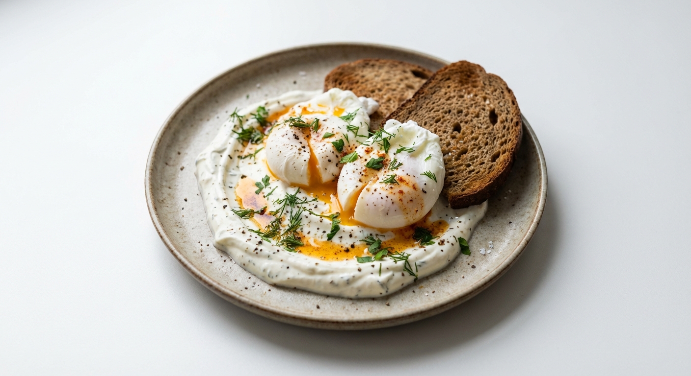 Jajka w Koszulce na Jogurcie