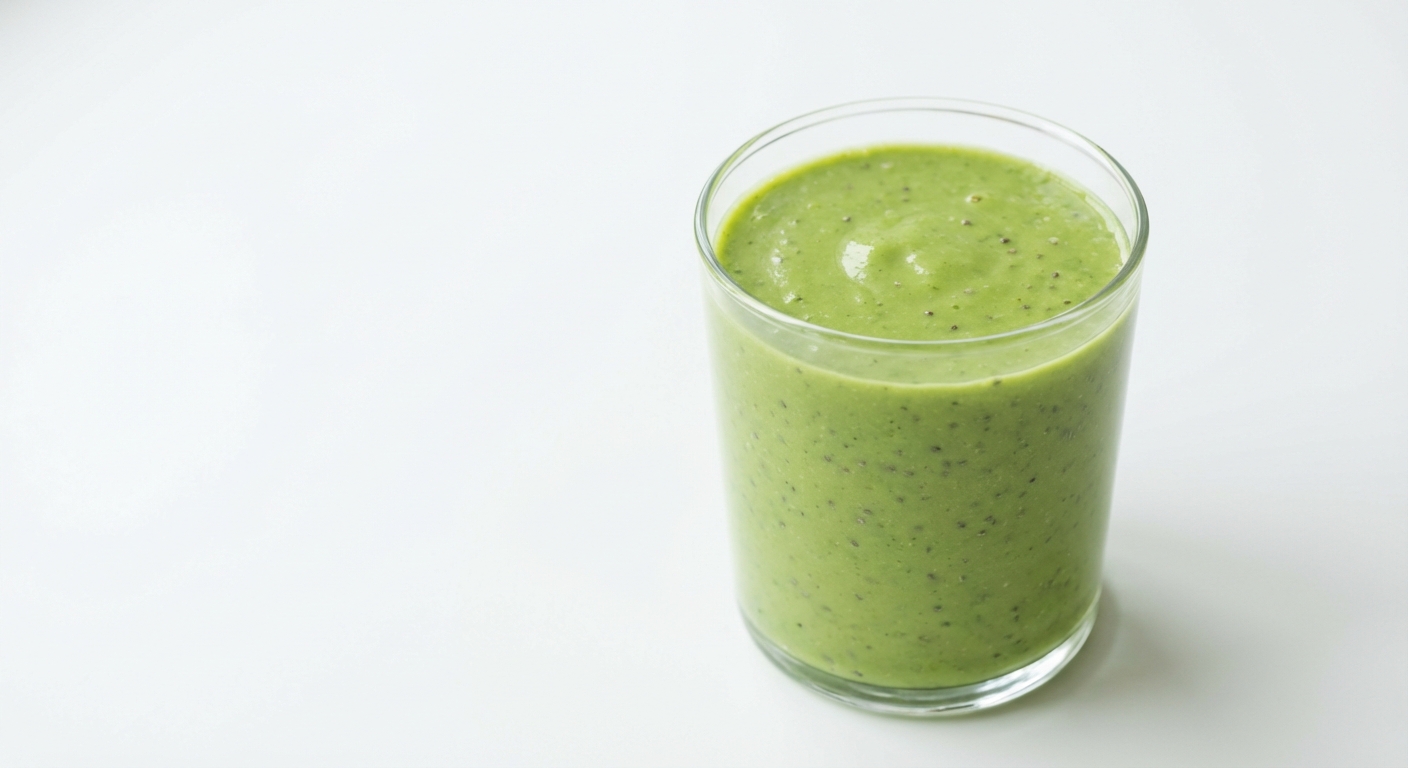 Zielony Smoothie: Awokado, Szpinak, Miód