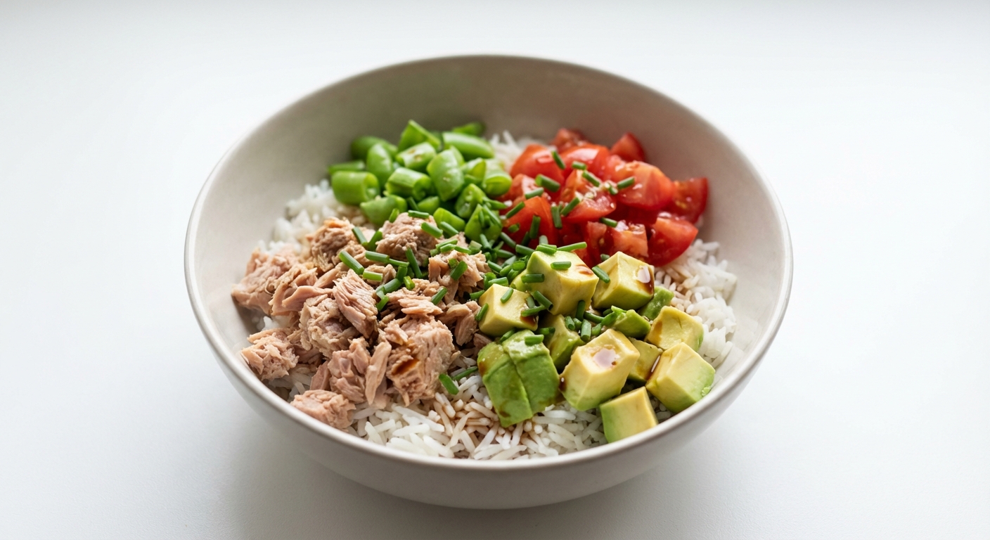 Poke Bowl z Tuńczykiem i Awokado