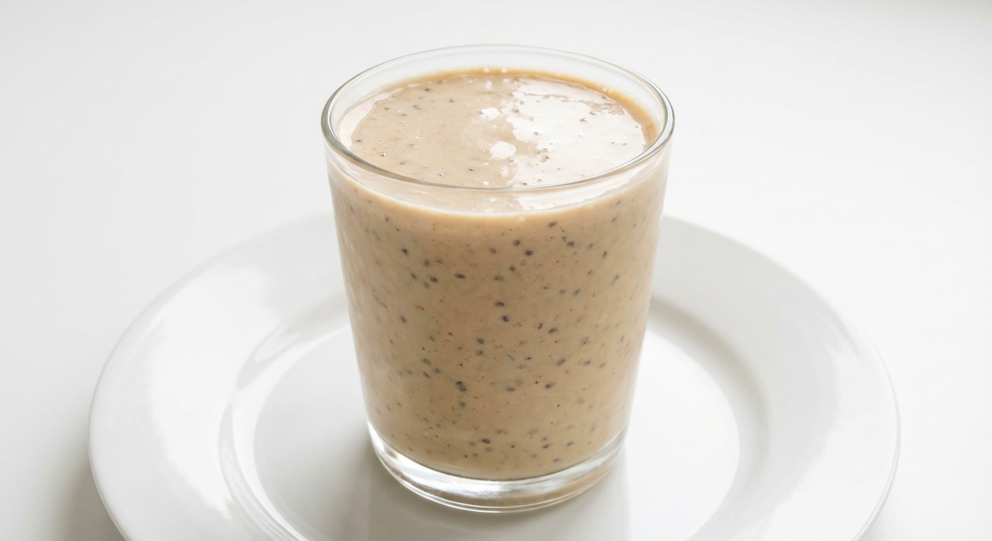 Proteinowy Shake Banan-Orzech z Chia