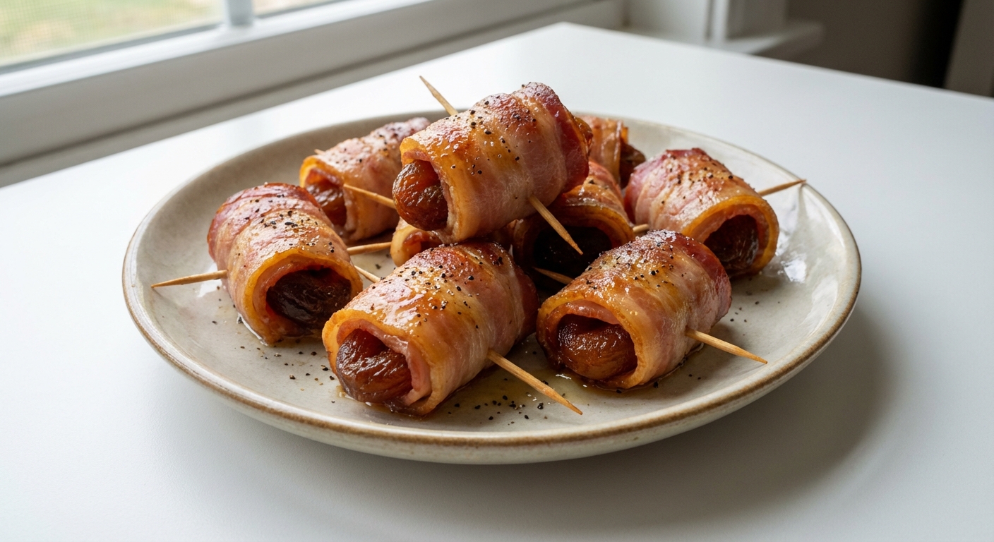 Boczek z Morelą i Miodem