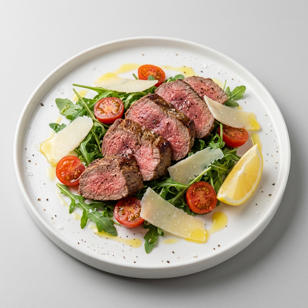 Tagliata z Polędwicy, Rukoli i Parmezanu