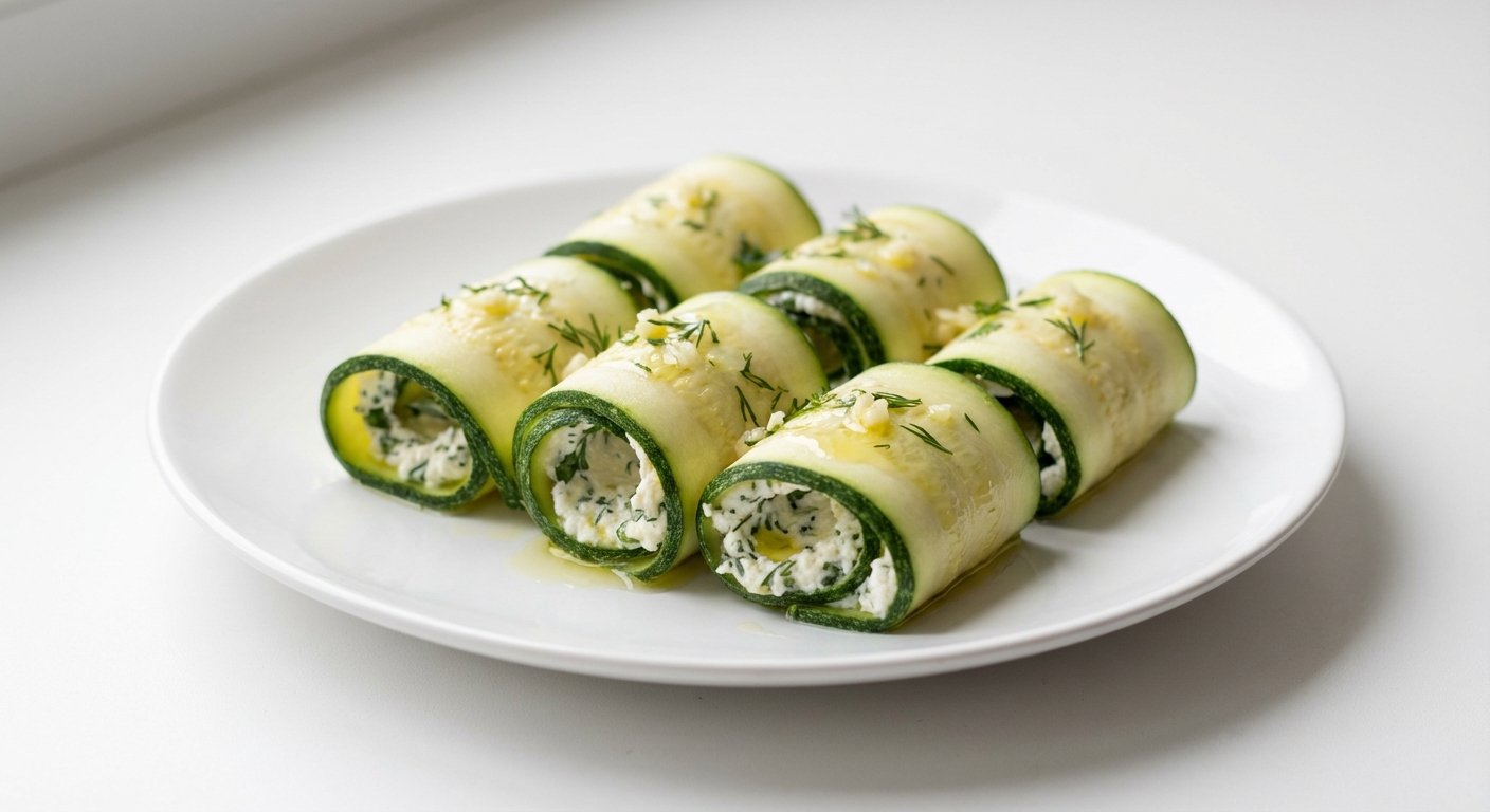 Cukinia z Ricottą, Ziołami i Cytryną