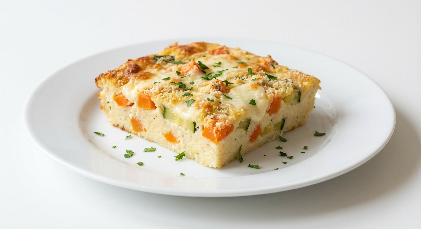 Zapiekanka z Kaszy Manny, Warzyw i Mozzarelli