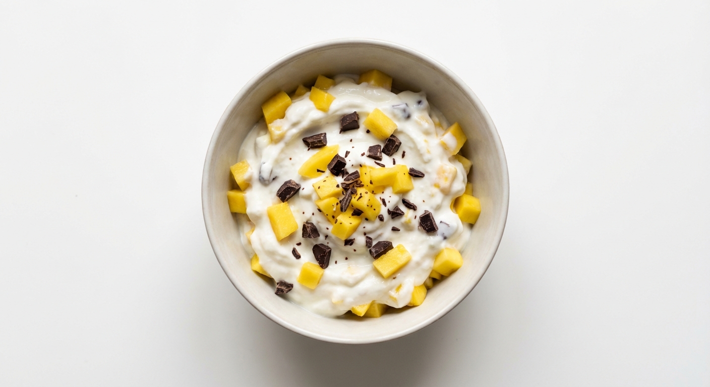 Skyr z Mango i Czekoladą