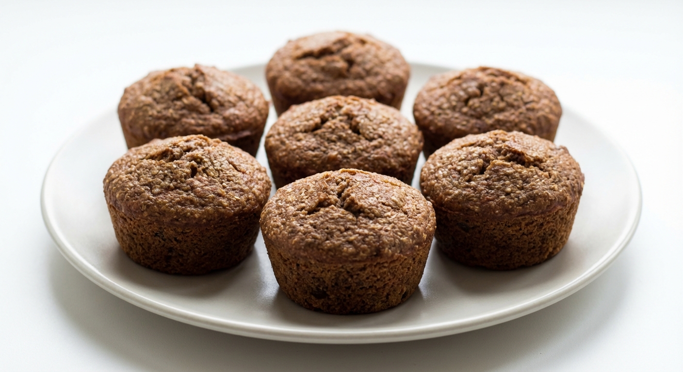 Muffinki z Fasoli, Kokosa i Miodu