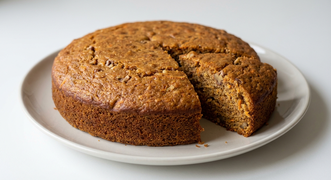 Miodowe Ciasto Marchewkowe z Orzechami