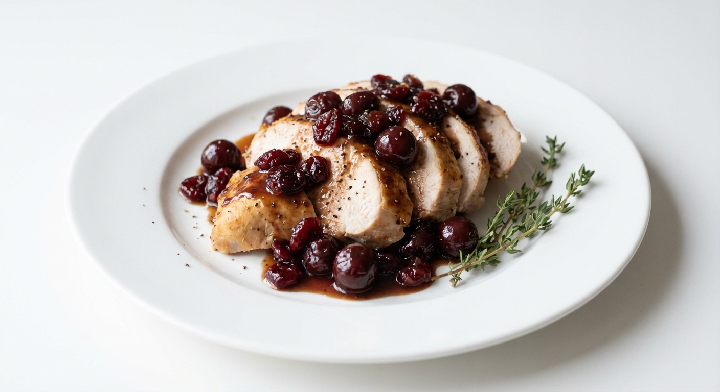 Indyk z Żurawiną, Wiśnią i Miodem