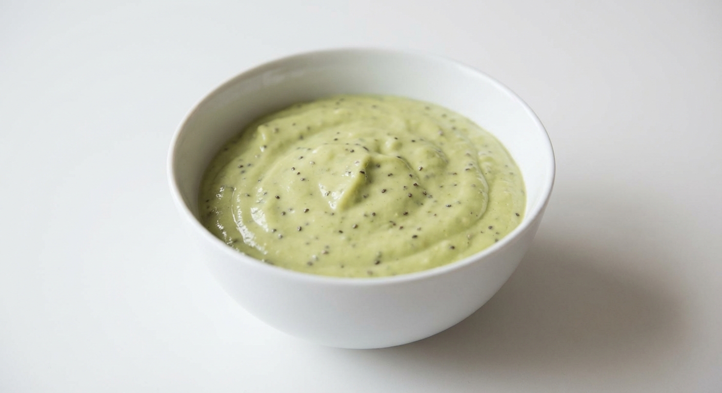 Krem z Awokado, Cytryny i Chia