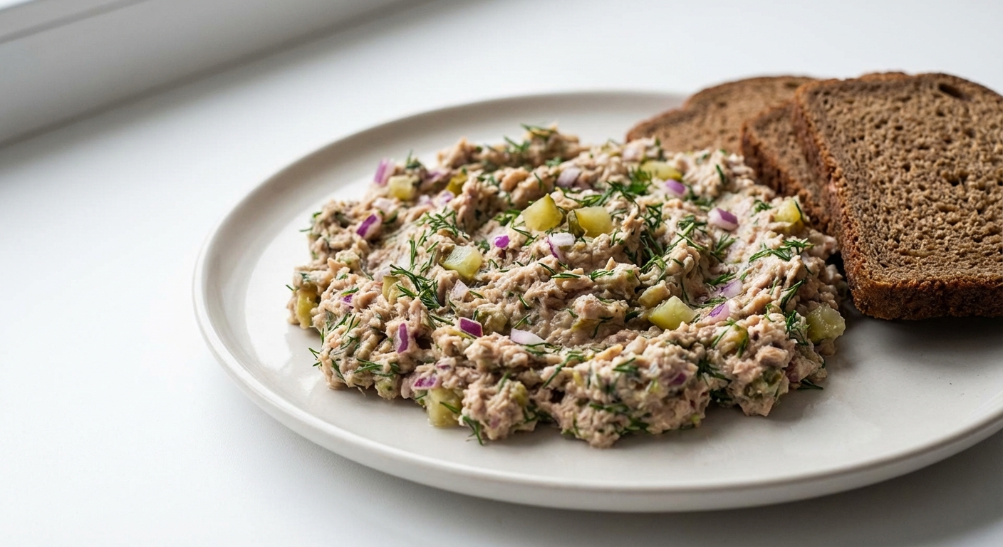 Pasta z Tuńczyka, Ogórka i Koperku