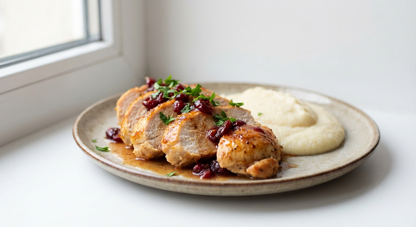 Indyk z Żurawiną, Miodem i Kaszą