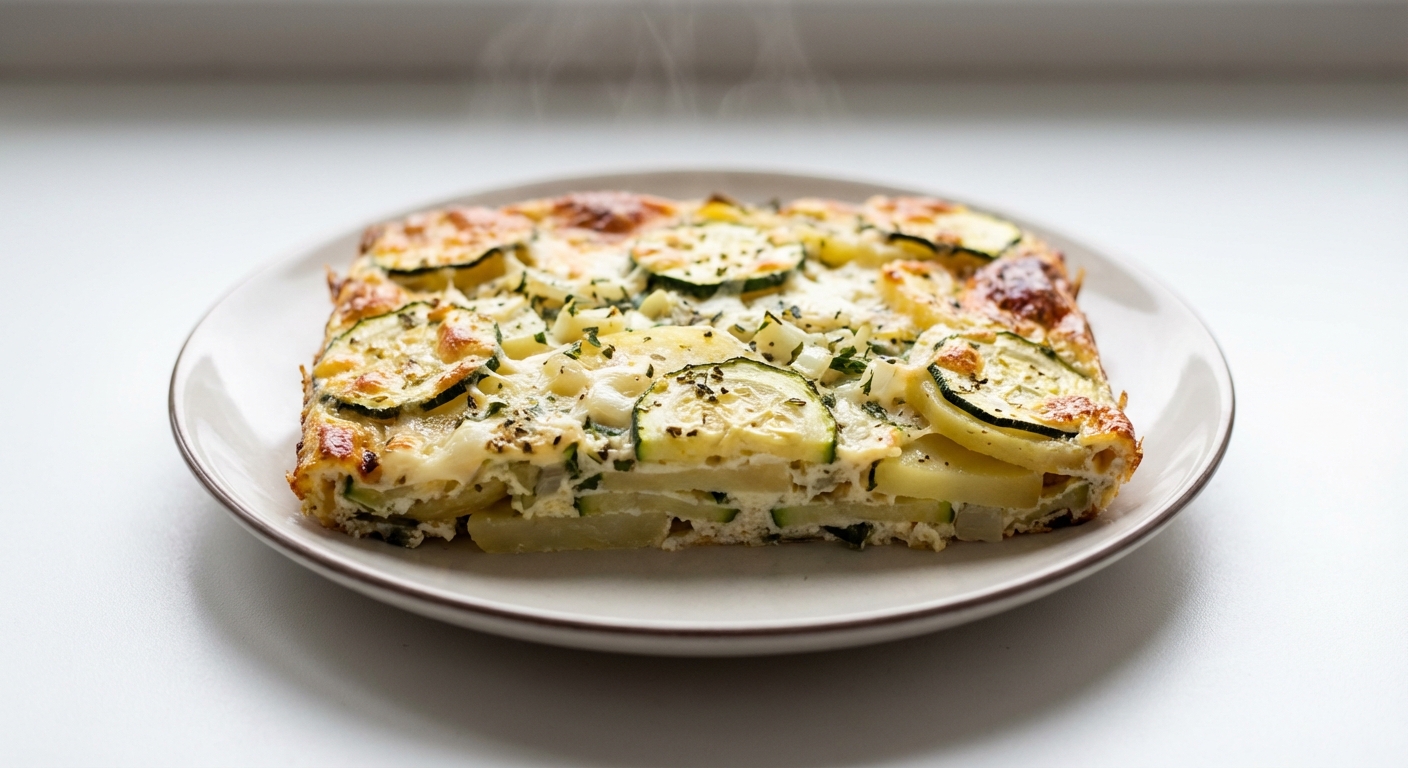 Zapiekanka z Cukinii, Ziemniaków i Mozzarelli