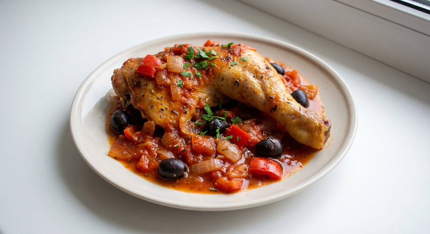Udka z Kurczaka w Sosie Pomidorowym