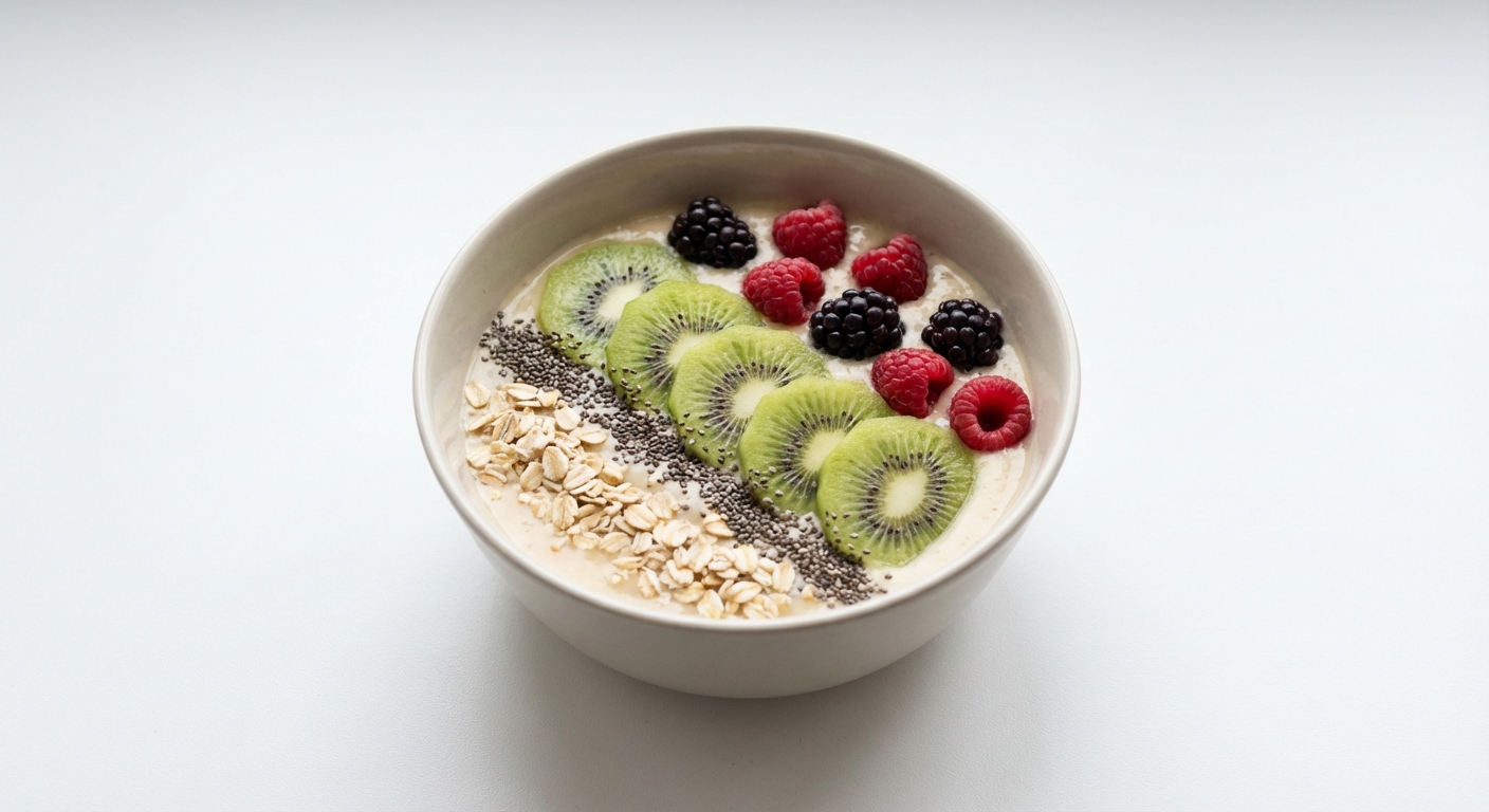 Tropikalny Smoothie Bowl z Kiwi