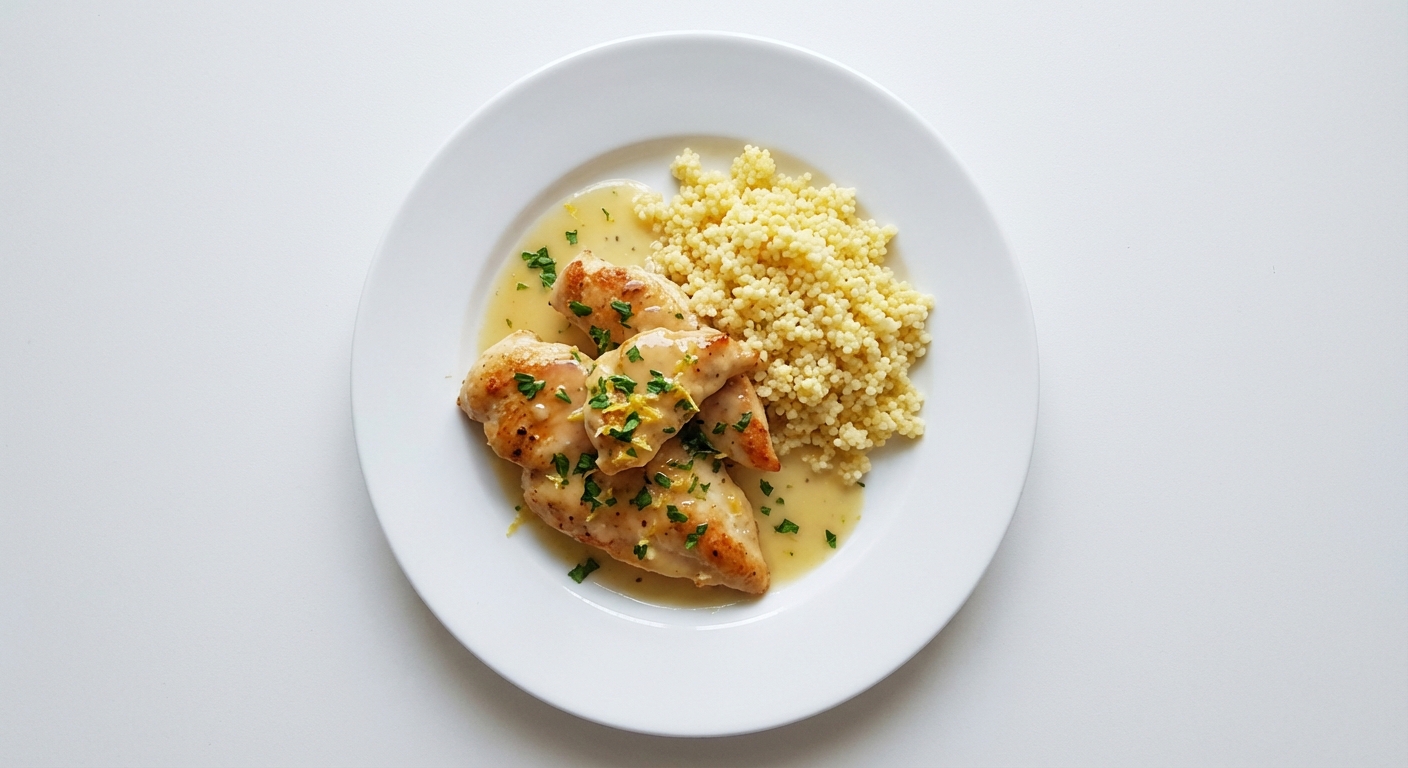 Kurczak w cytrynowym sosie miodowym