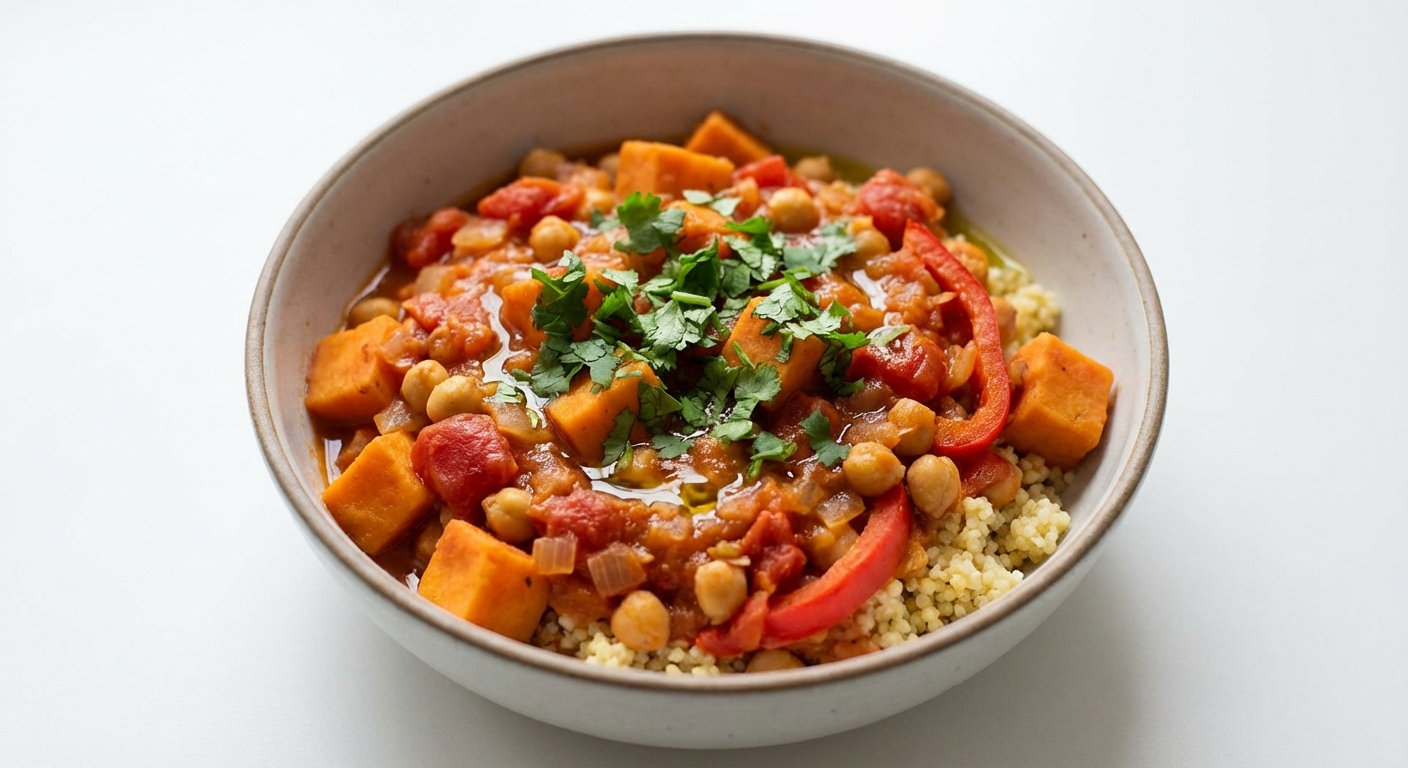 Gulasz z Batatów i Ciecierzycy