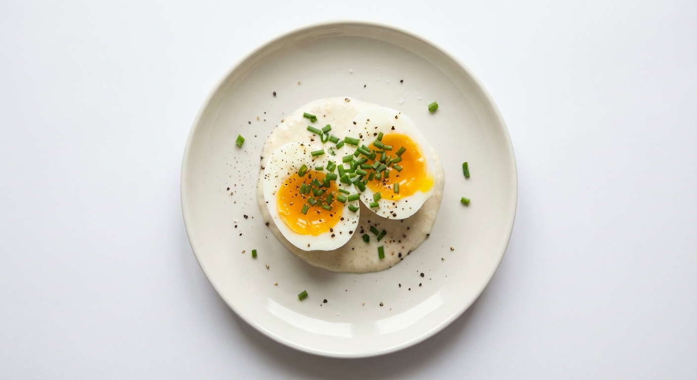 Jajka z Chrzanem, Jogurtem i Szczypiorkiem