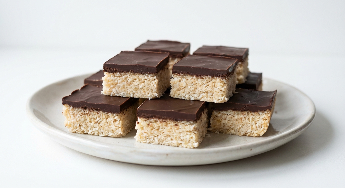 Kokosowo-Czekoladowe Batony z Erytrytolem