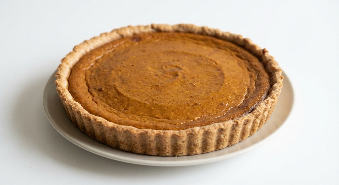 Tarta dyniowa z miodem i przyprawami