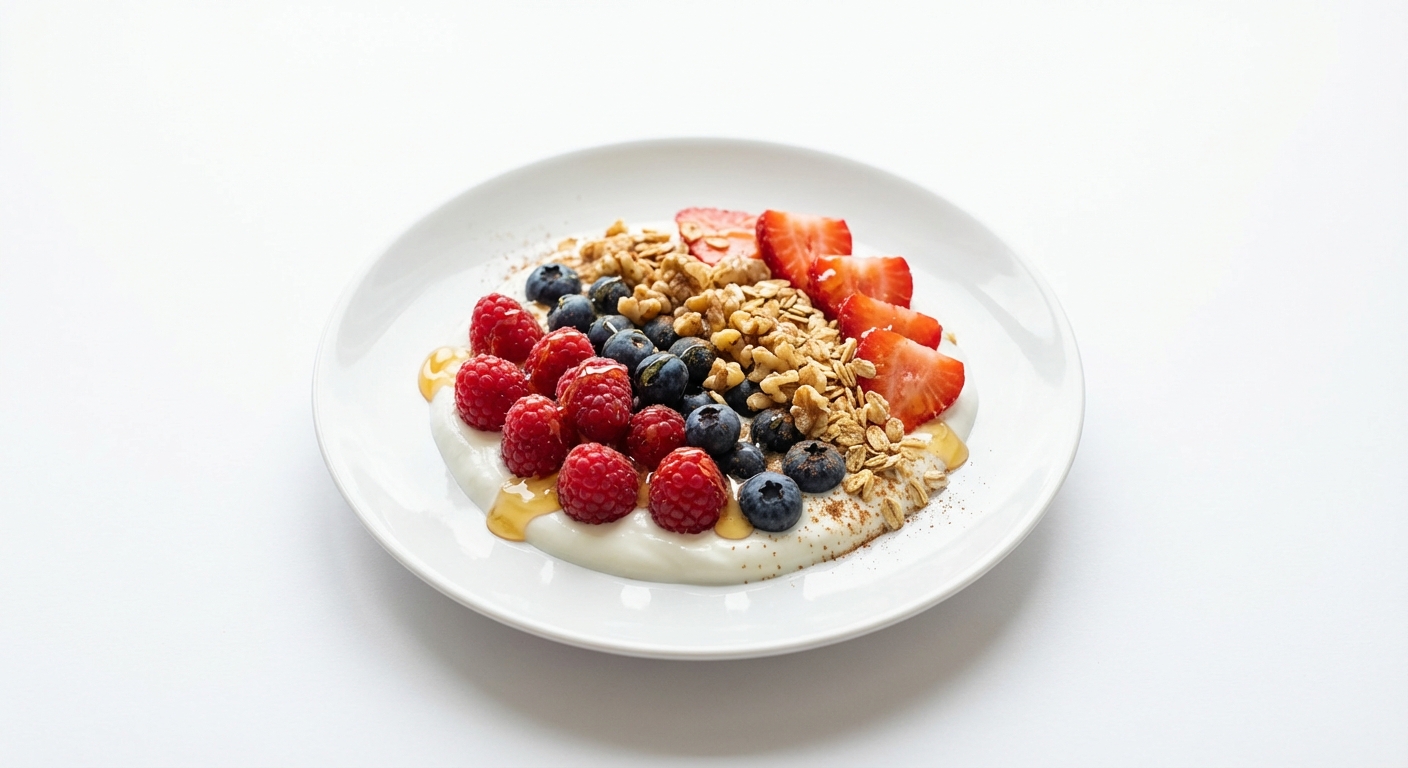 Jogurt z Miodem, Orzechami i Owocami