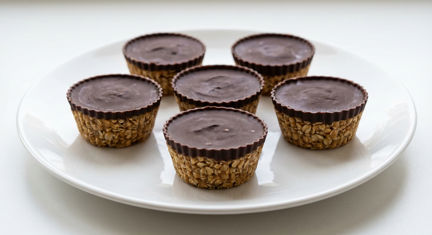 Owsiane Babeczki z Czekoladą i Miodem