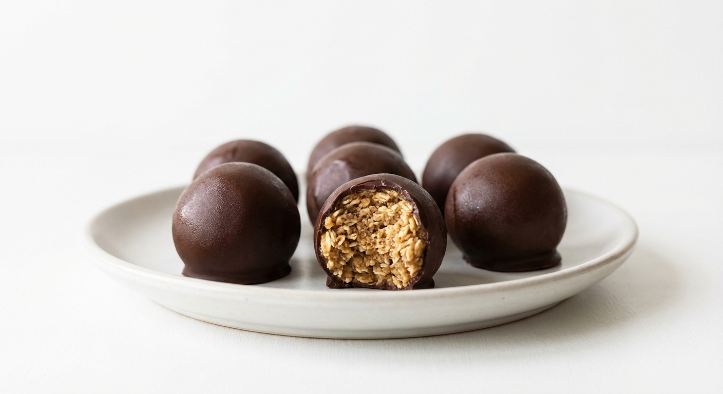 Proteinowe Cake Pops z Płatków Owsianych