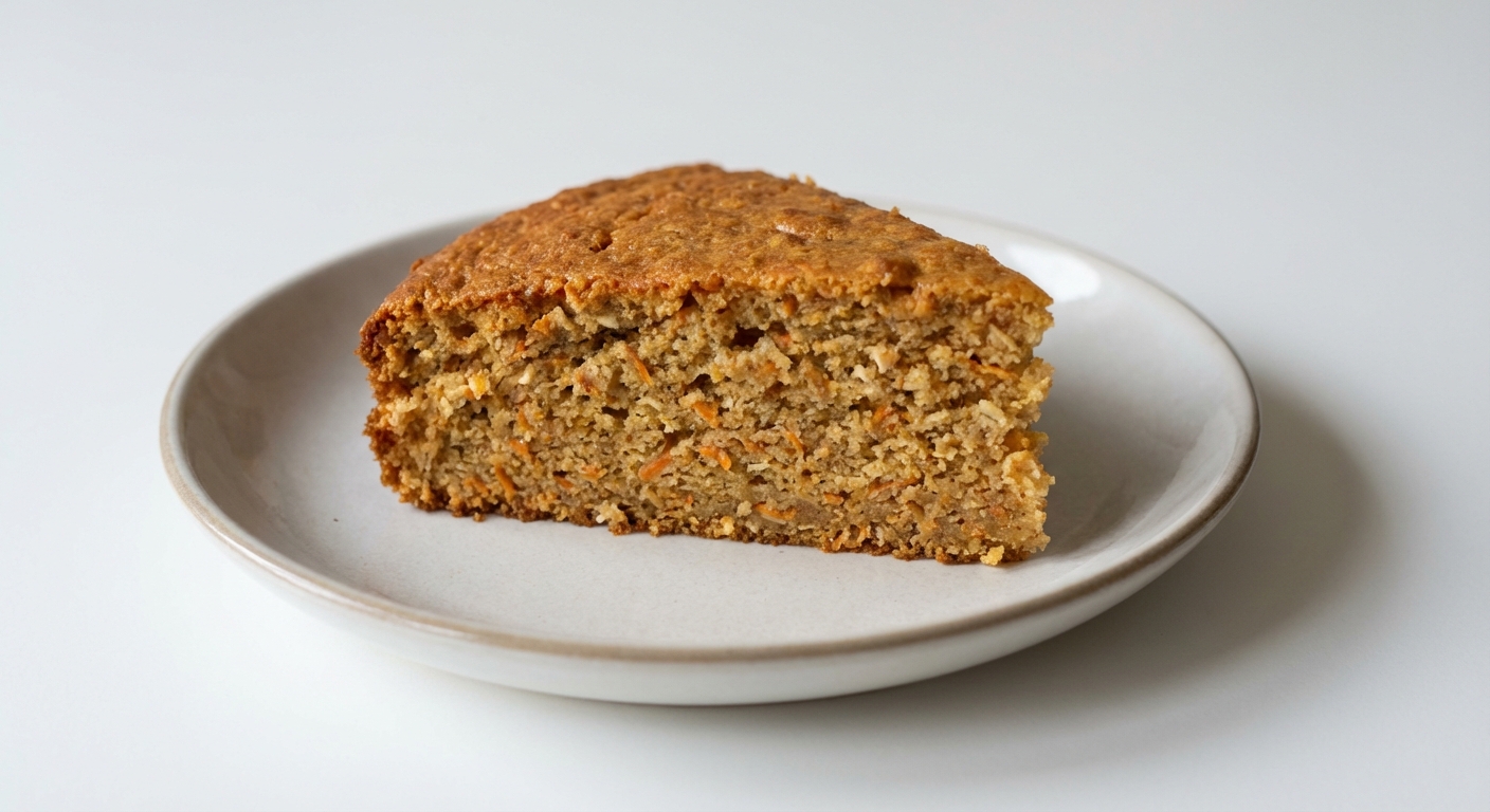 Miodowe ciasto marchewkowe z owsianką