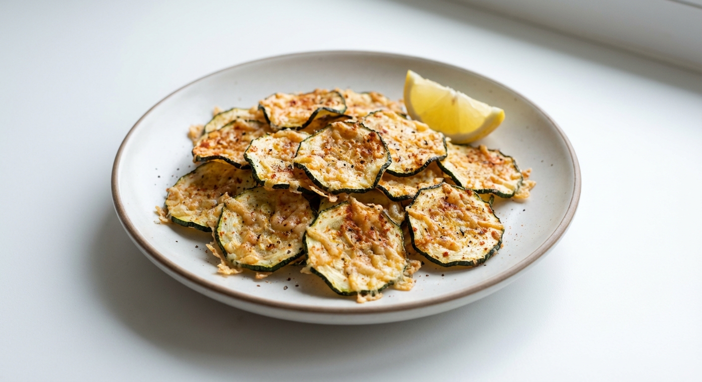 Cukinia z Parmezanem: Chrupiące Chipsy