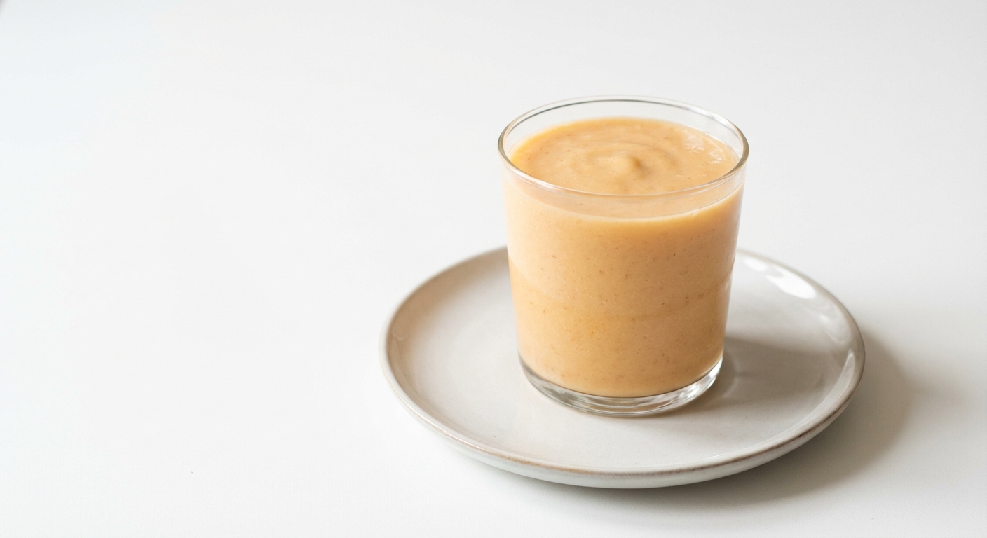 Brzoskwiniowy Koktajl z Imbirem i Cynamonem