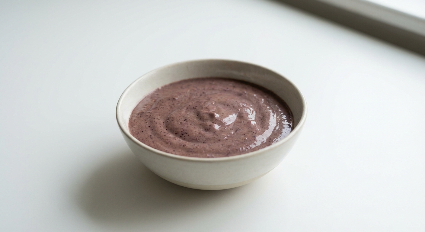 Bananowo-Borówkowy Koktajl z Tofu i Miodem