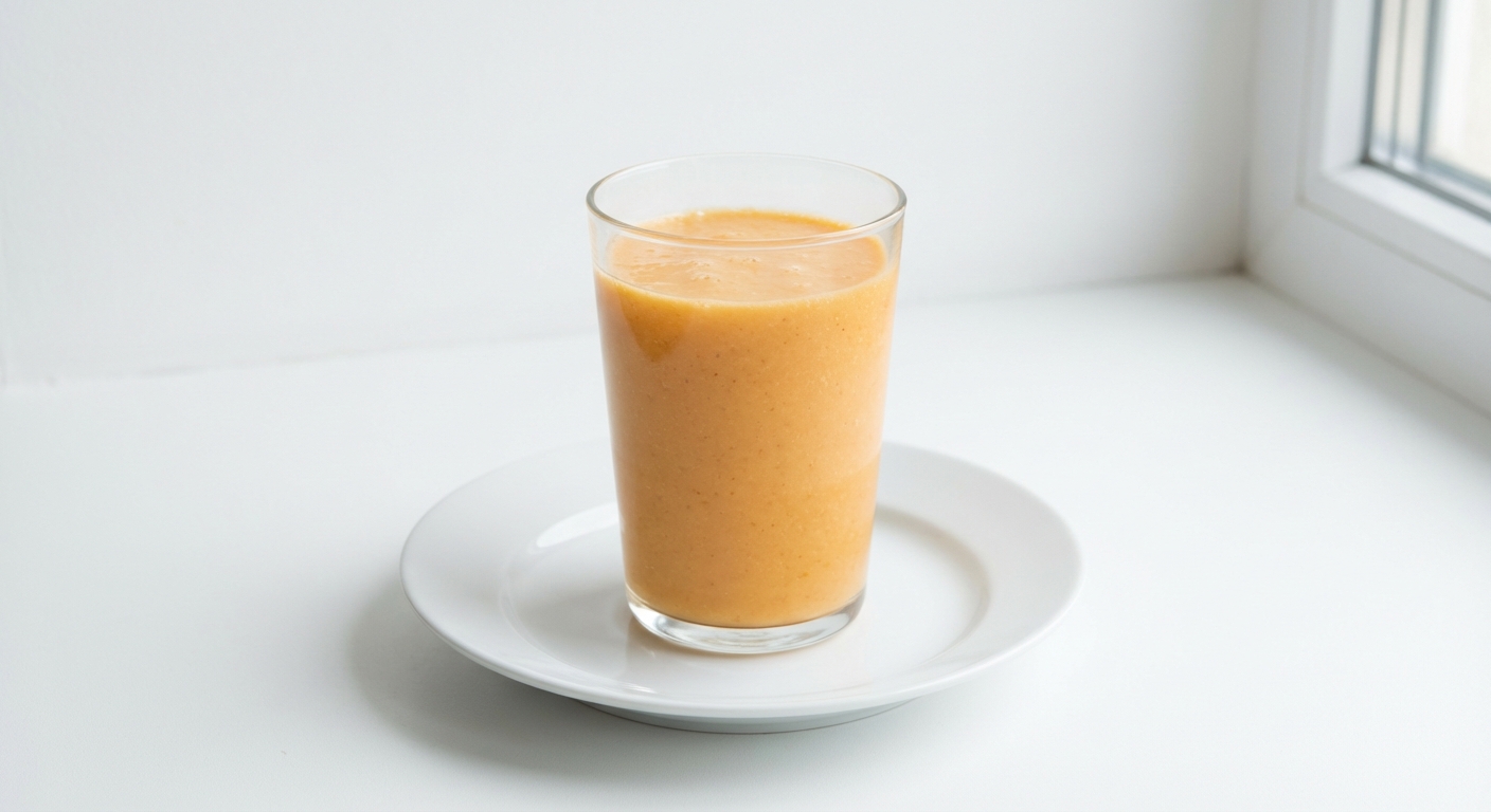 Pomarańczowy Koktajl z Miodem i Sałatą