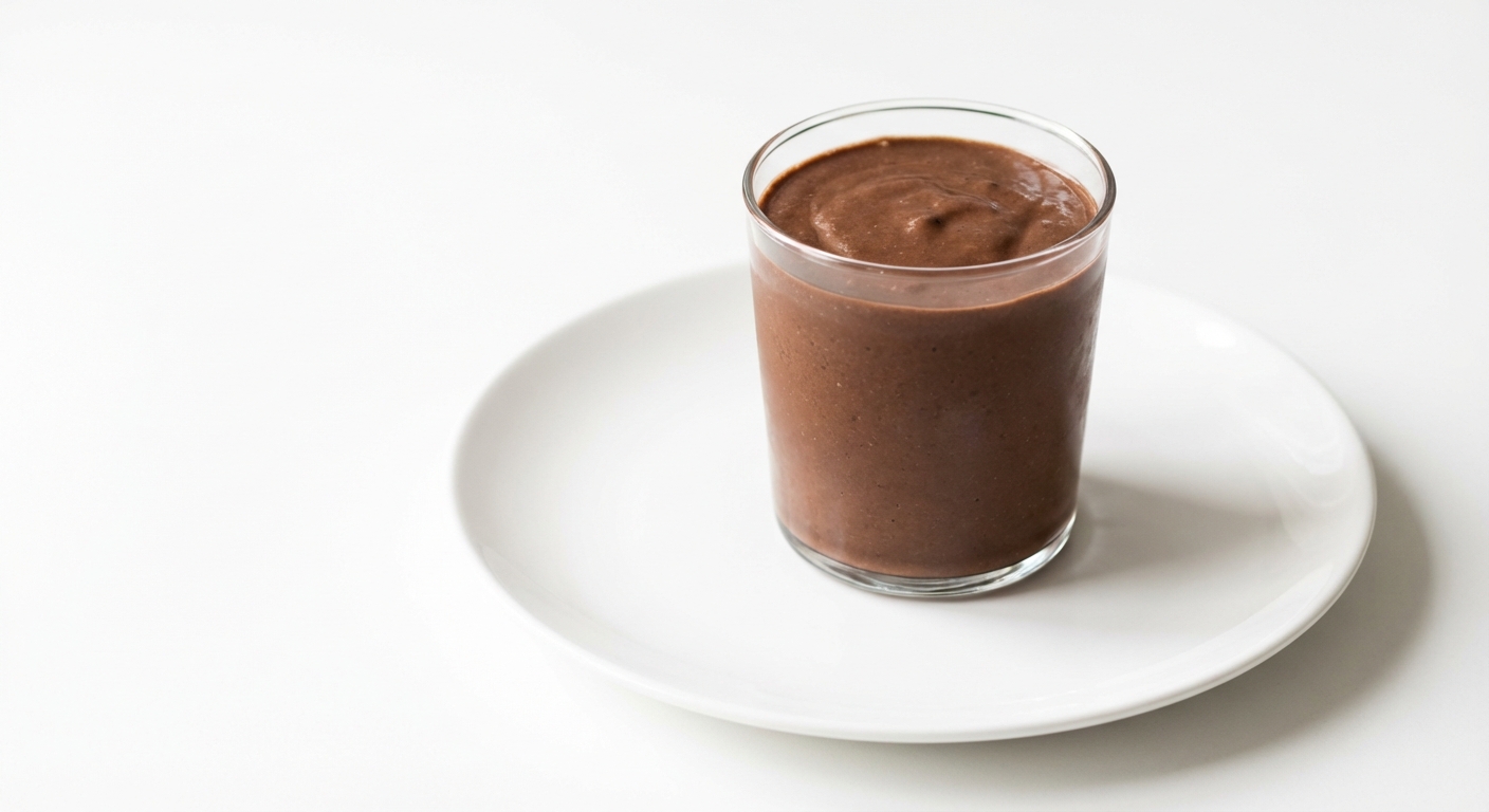 Czekoladowo-kawowy koktajl z miodem i kakao