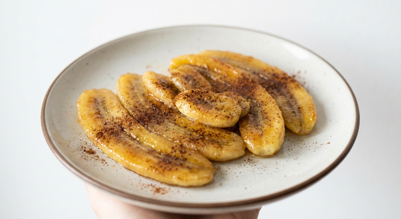 Karmelizowane Banany z Cynamonem i Erytrytolem