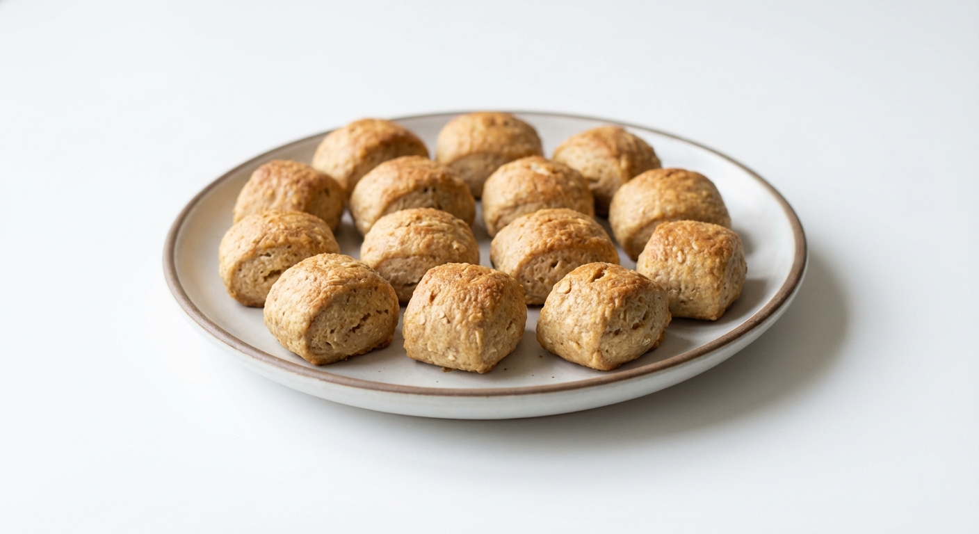 Owsiane kąski preclowe z miodem (AirFryer)