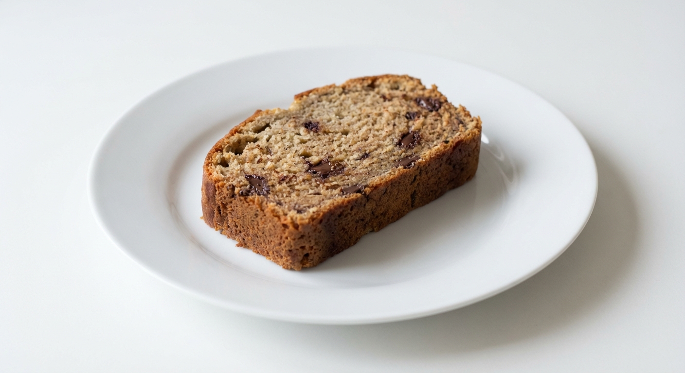 Bananowy Chlebek z Jogurtem i Czekoladą