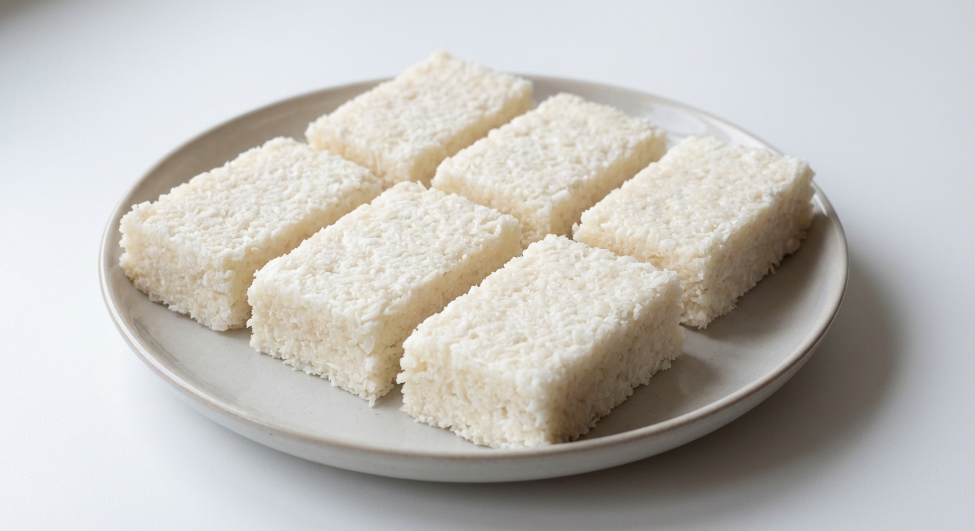 Kokosowe batoniki (bez pieczenia)