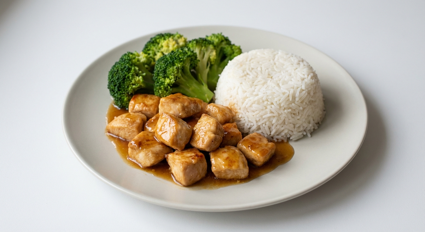 Kurczak z Brokułami w Sosie Miodowym