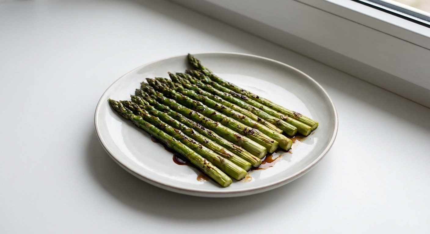 Grillowane Szparagi z Balsamicznym Miodem