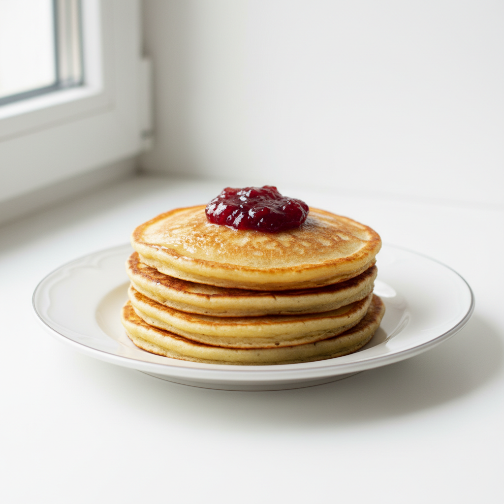 Naleśniki z Kaszy Manna na Mleku Migdałowym