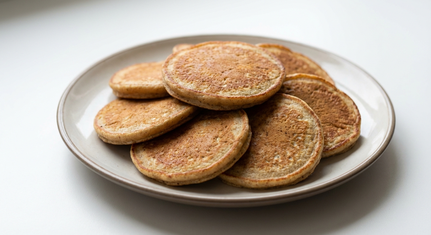 Bananowe placuszki z mąki kokosowej