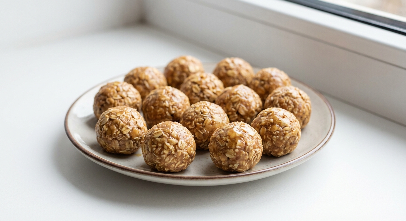 Owsiane Kulki Mocy z Miodem