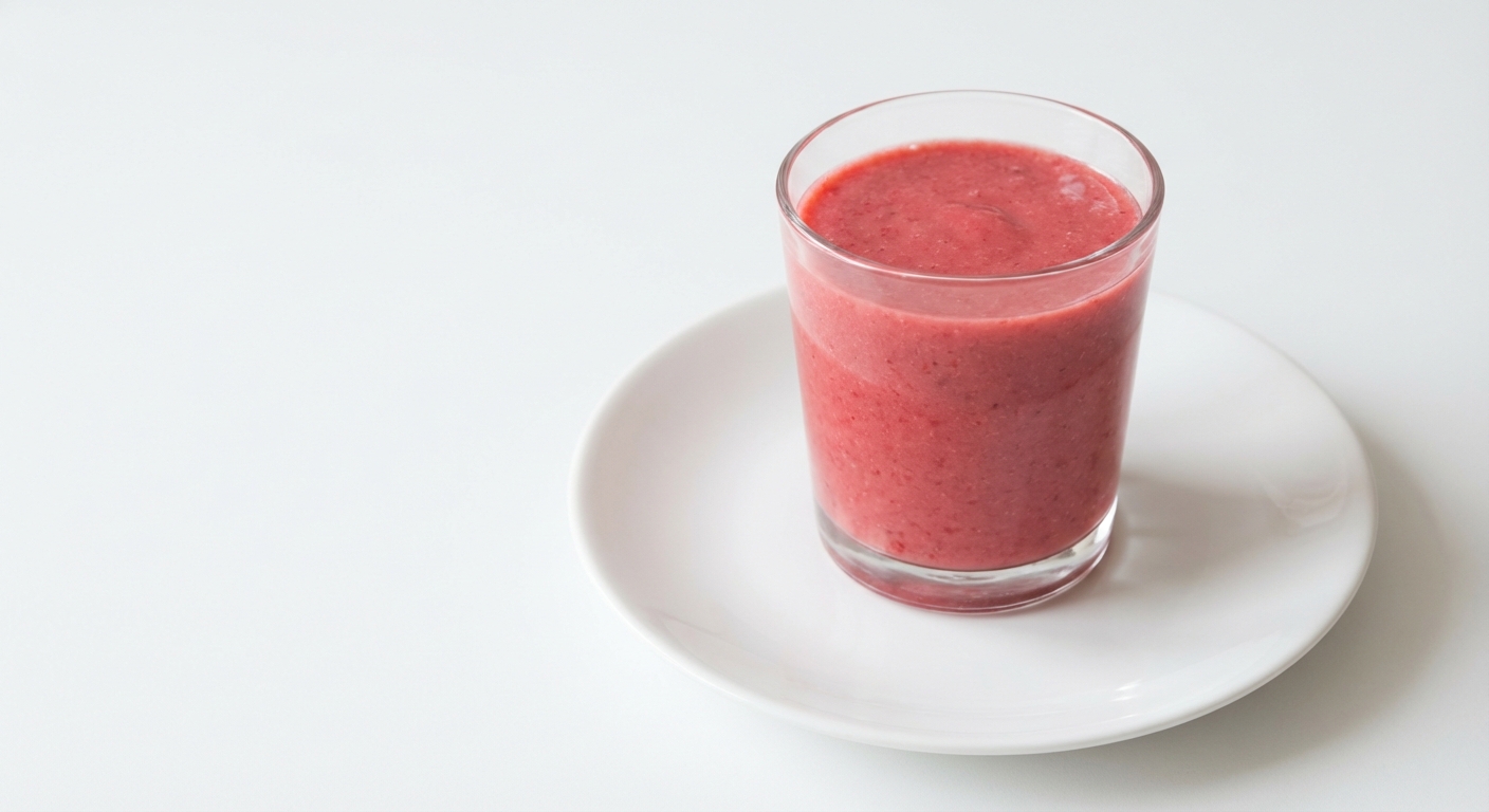 Malinowy Koktajl z Jogurtem i Miodem